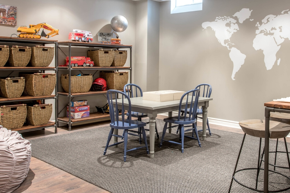 Finished Basement Ideas | Playroom