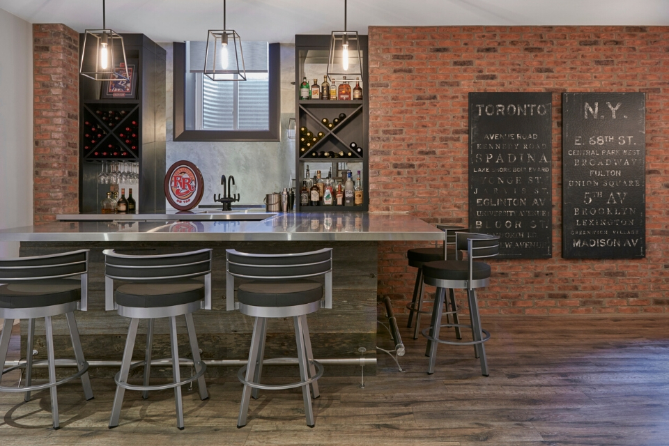 Basement Ideas Bar Design